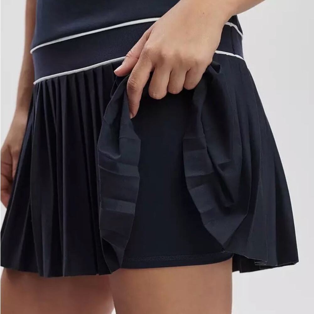 NWT VARLEY athletic golf preppy tennis pleated skirt sleeveless dresss XL - Picture 12 of 13